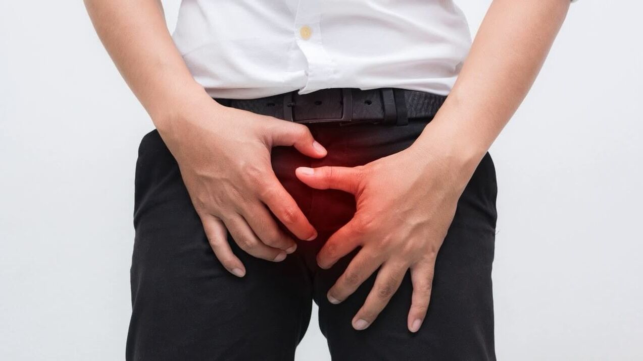 Dolore ai genitali con prostatite